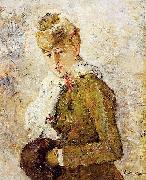 Berthe Morisot, Winter aka Woman with a Muff,